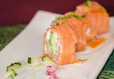 Smoked Salmon Roll